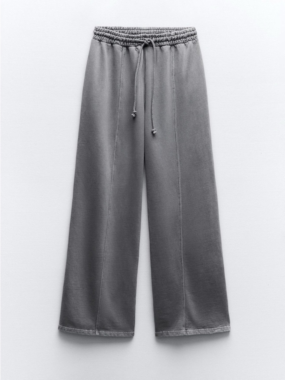 Zara wide leg plush pants